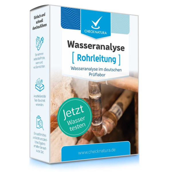 Trinkwasseranalyse - Rohrleitung